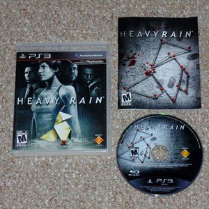 Heavy Rain PlayStation 3 PS3 Complete Black Label